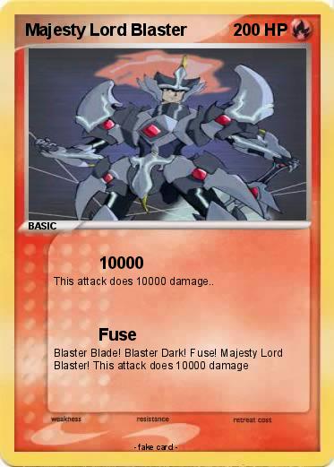 Pokemon Majesty Lord Blaster