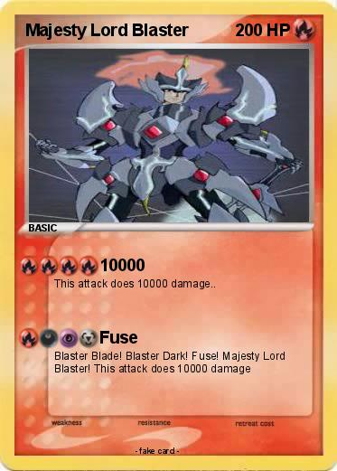 Pokemon Majesty Lord Blaster