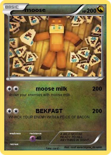 Pokemon moose