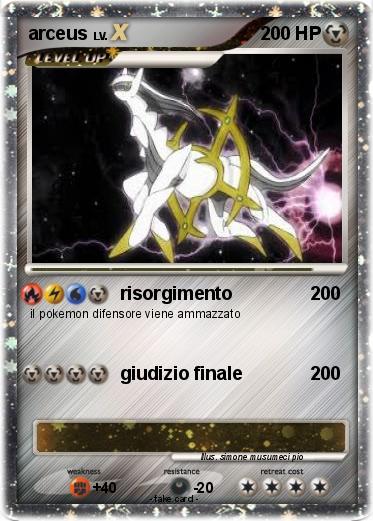 Pokemon arceus