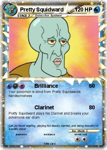 Pokemon Pretty Squidward