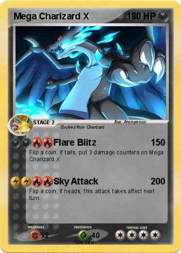 Pokemon Mega Charizard X