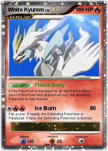 Pokemon White Kyurem