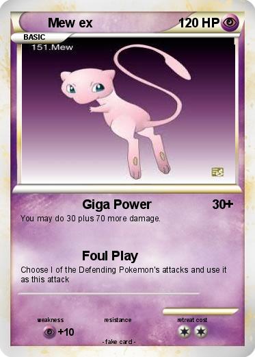 Pokemon Mew ex