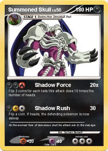 Pokemon Summoned Skull