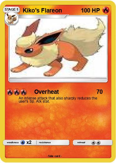 Pokemon Kiko's Flareon