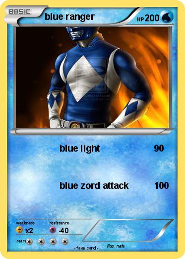 Pokemon blue ranger