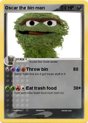 Pokemon Oscar the bin man