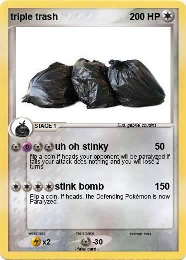 Pokemon triple trash