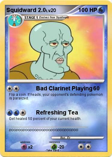 Pokemon Squidward 2.0