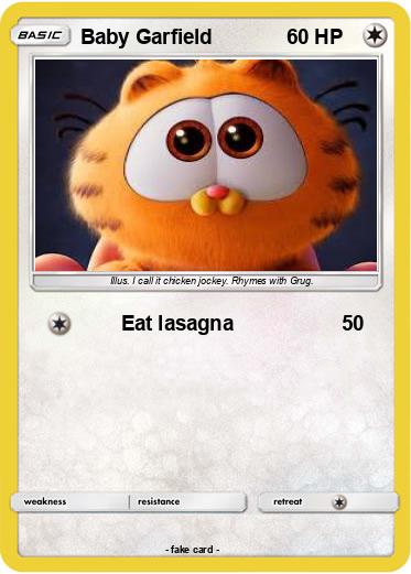 Pokemon Baby Garfield