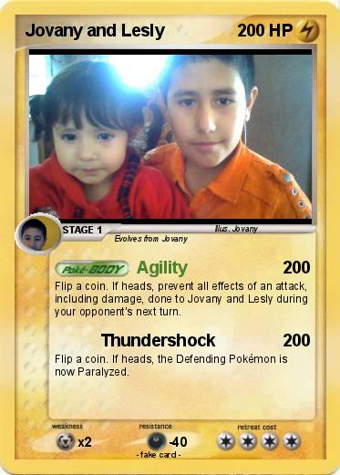 Pokemon Jovany and Lesly