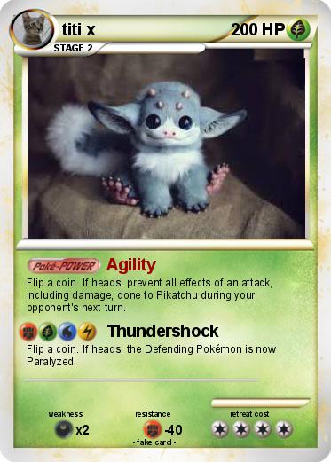 Pokemon titi x