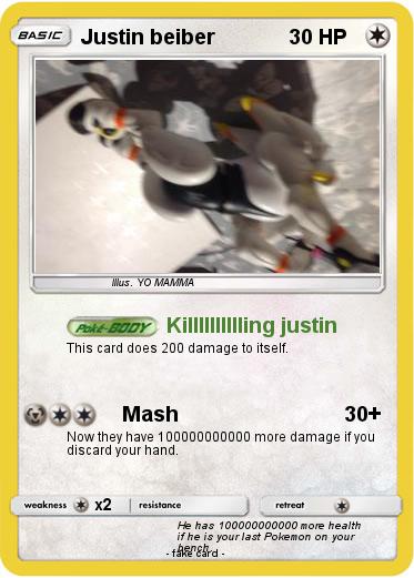 Pokemon Justin beiber