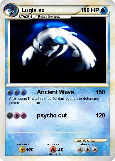 Pokemon Lugia ex