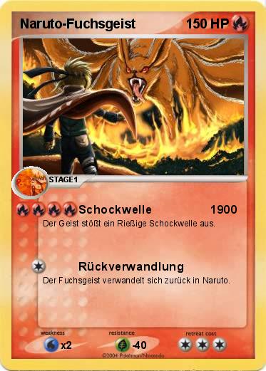 Pokemon Naruto-Fuchsgeist