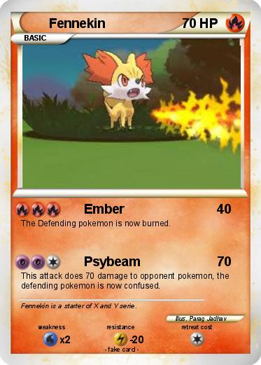 Pokemon Fennekin