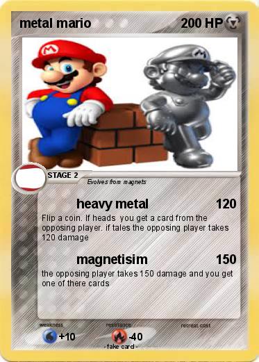 Pokemon metal mario