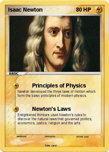 Pokemon Isaac Newton
