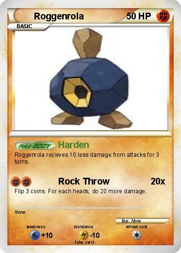 Pokemon Roggenrola