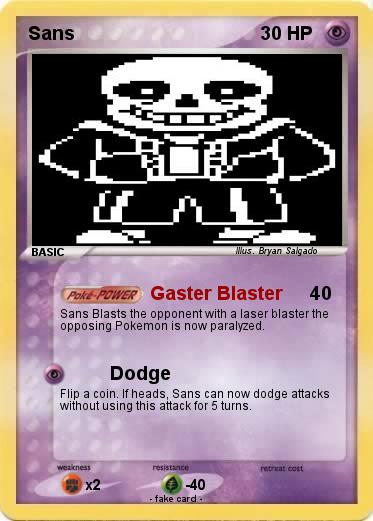Pokemon Sans