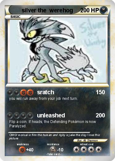 Pokemon silver the  werehog