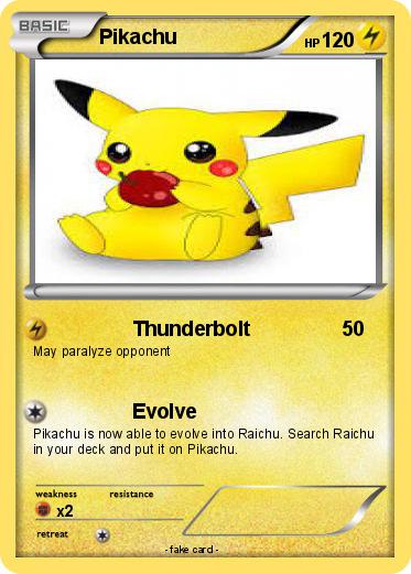 Pokemon Pikachu