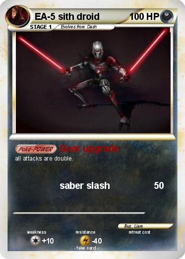Pokemon EA-5 sith droid