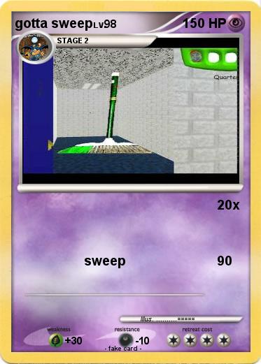 Pokemon gotta sweep