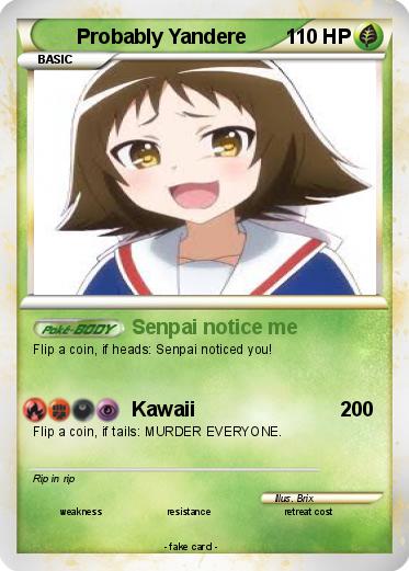 Pokemon Probably Yandere
