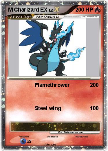Pokemon M Charizard EX