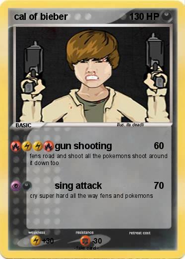 Pokemon cal of bieber