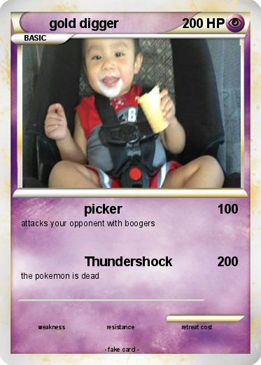 Pokemon gold digger