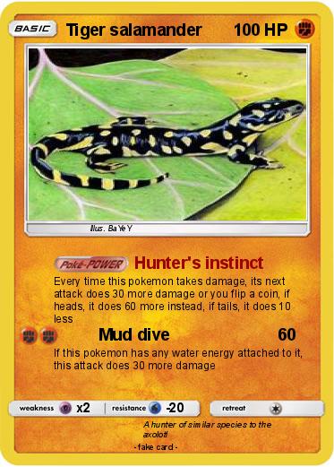 Pokemon Tiger salamander