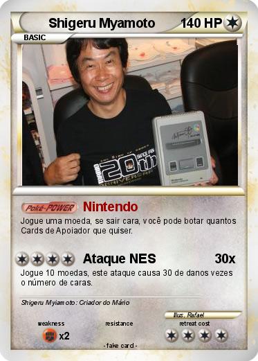Pokemon Shigeru Myamoto