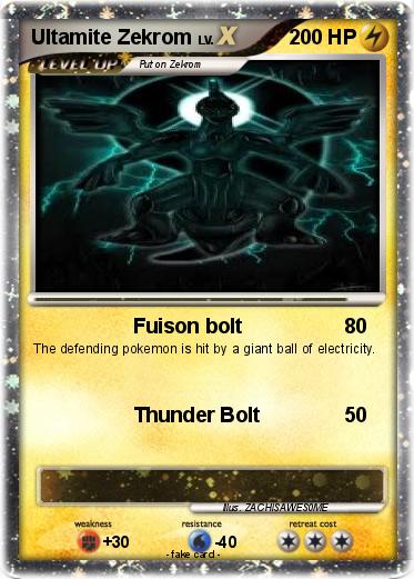 Pokemon Ultamite Zekrom
