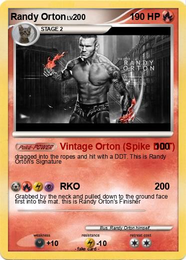 Pokemon Randy Orton