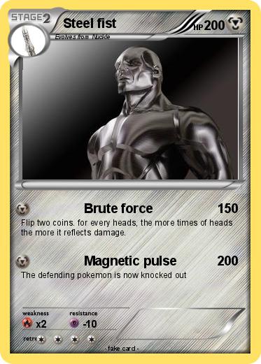 Pokemon Steel fist