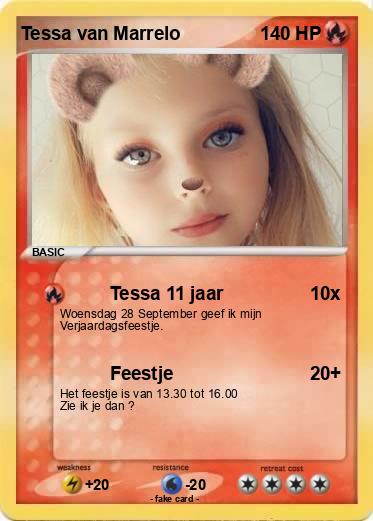 Pokemon Tessa van Marrelo