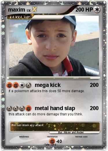 Pokemon maxim