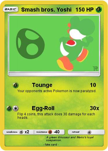 Pokemon Smash bros. Yoshi