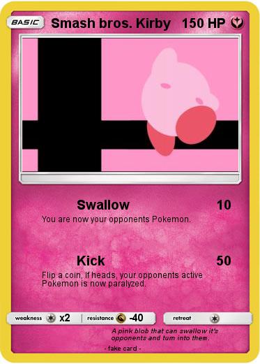 Pokemon Smash bros. Kirby