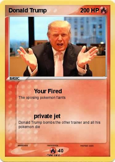 Pokemon Donald Trump