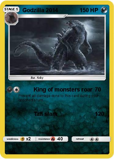 Pokemon Godzilla 2014