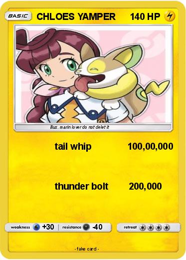 Pokemon CHLOES YAMPER