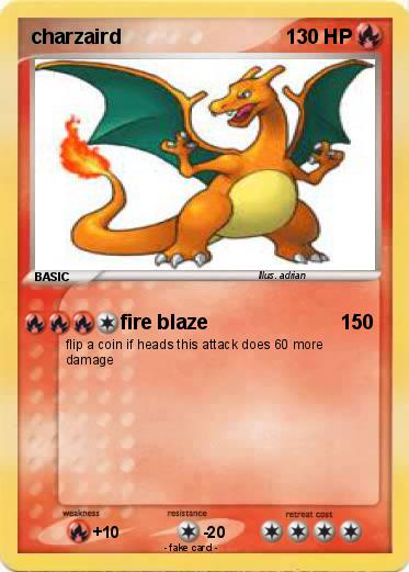 Pokemon charzaird