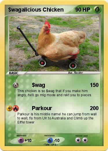 Pokemon $wagalicious Chicken
