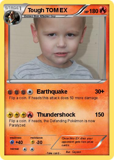 Pokemon Tough TOM EX