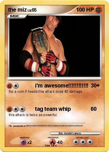 Pokemon the miz