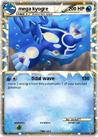 Pokemon mega kyogre